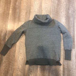 Gray cozy turtle neck